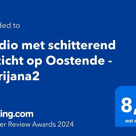 Studio Met Schitterend Uitzicht Op Oostende - Marijana2 Exteriör bild